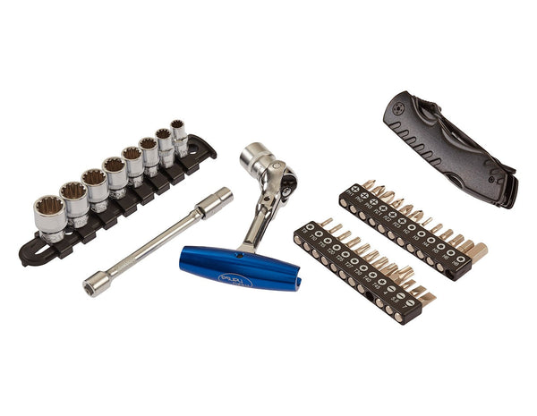 Motorcycle tool kit, pro compact all the tools