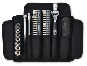 Motorcycle Tool Kit, for BMW, KTM, Enduro in Black, open